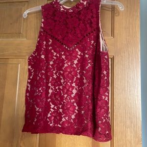 Wayf, size M, dark red